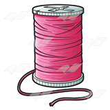 Spool Of Pink Thread