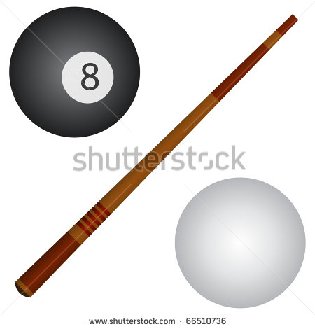 Stock Vector Vector Illustration Of A Snooker Pool Table With Balls