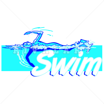 Swim Team Go Clipart