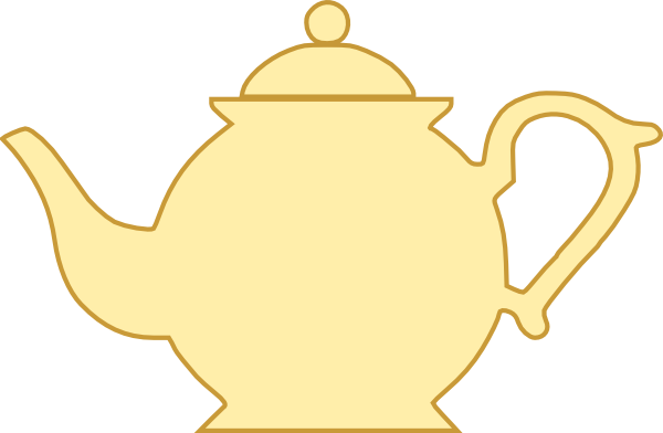 Teapot 1 Clip Art