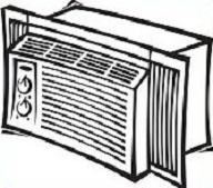 Window Air Conditioner Clipart Air Conditioner