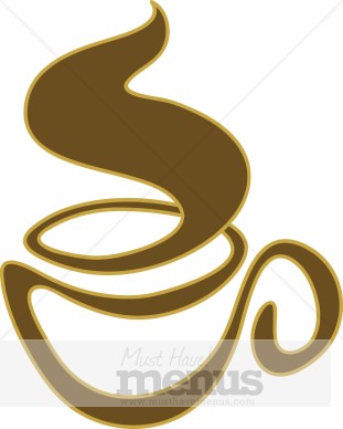 Word Eps Jpg Png Tweet Coffee Symbol Clipart A Coffee Cup With Rising