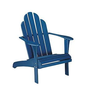 Blue Adirondack Chair   Free Images At Clker Com   Vector Clip Art