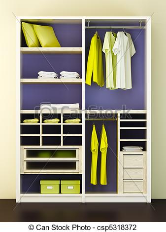 Closet 3d    Csp5318372   Search Clipart Illustration Drawings And