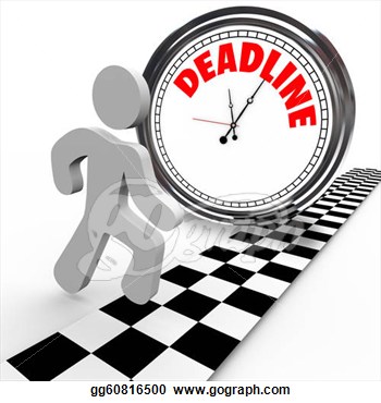 Deadline Clock Time Countdown  Clipart Drawing Gg60816500   Gograph