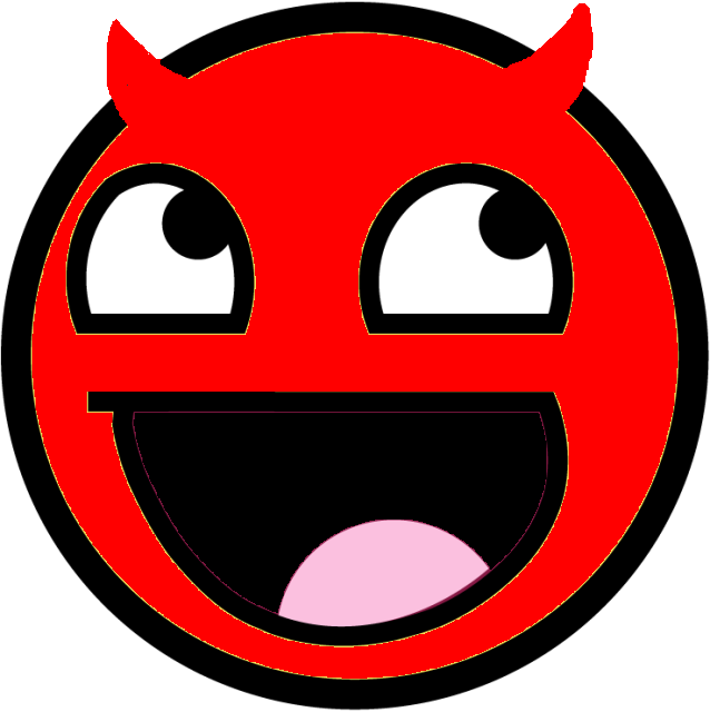 Devil Happy Face   Clipart Best
