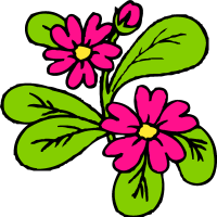 Free Flower Clipart Graphics  Flowerpot Daisy Tulip Violet