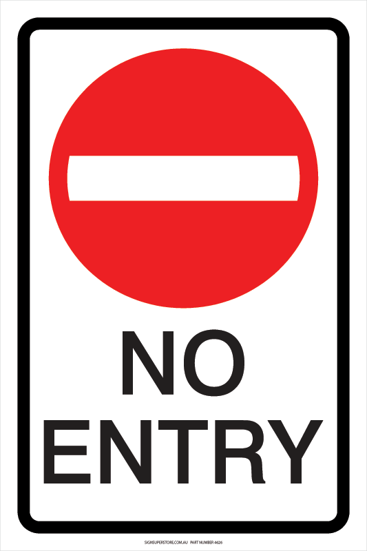 No Entry Image No Entry Signs Images Sign Of No Entry No Entry Clipart