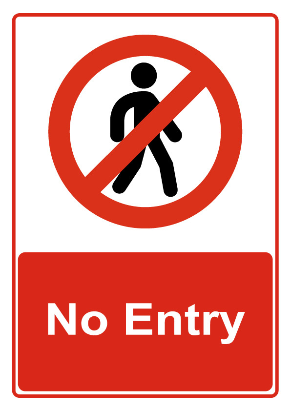 No Entry Sign From Bar Activity   Clipart Best   Clipart Best