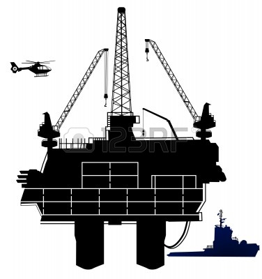 Offshore Oil Rig Clipart