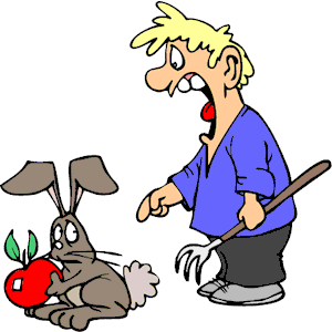 Rabbit Thief Clipart Cliparts Of Rabbit Thief Free Download  Wmf Eps