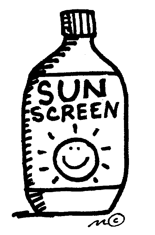 Sunscreen   Clip Art Gallery