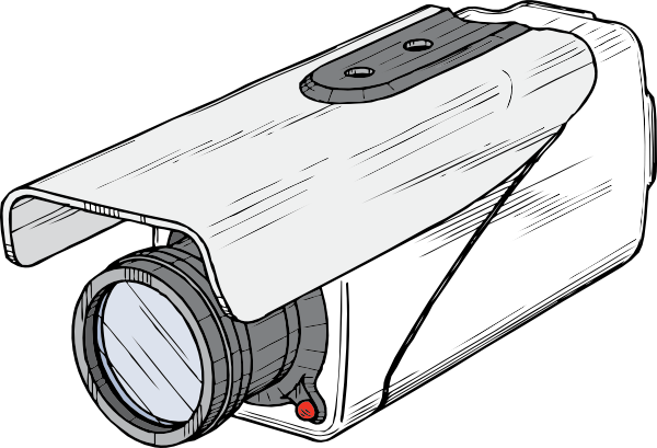 Surveillance Camera Clip Art At Clker Com   Vector Clip Art Online