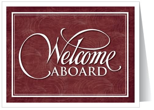 Welcome Aboard Clipart Welcome Aboard Graphic