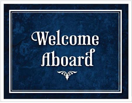 Welcome Aboard Sign Welcome Aboard Sign Google