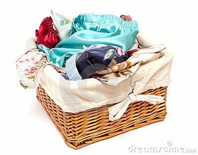 Clothes Basket Royalty Free Stock Photo   Image  7936955