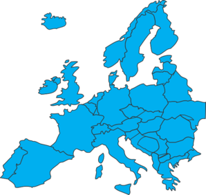 Europe Clip Art Source Http Clker Com Clipart Map Of Europe Html