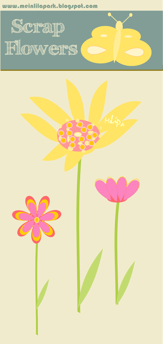 Free Scrap Flower Png S   Flower Clipart Graphics   Clipart Blumen