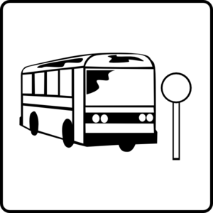 Halt Clipart Hotel Icon Near Bus Stop Md Png