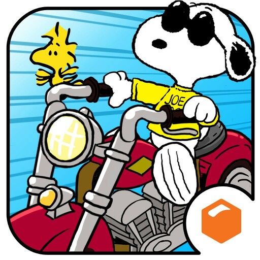 Joe Cool Riding Motorcycle   Peanuts   Pinterest
