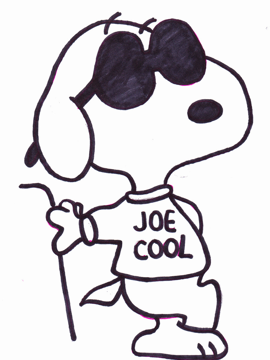 Joe Cool Snoopy Clipart   Free Clip Art Images