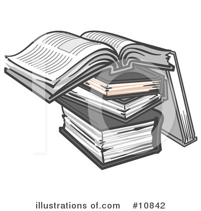 Law Books Clip Art Books Clipart Illustration