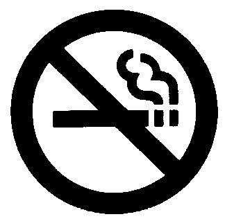 No Smoking Clip Art Sign