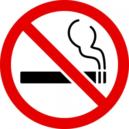 No Smoking Sign Clip Art Free Vector In Open Office Drawing Svg    Svg