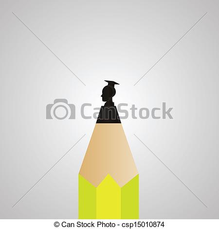 On Pencil Tip Graphic Vector Eps10 Csp15010874   Search Clipart