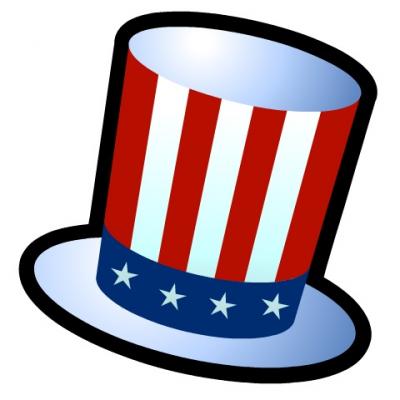 Uncle Sam S Hat  Patriotic Clipart