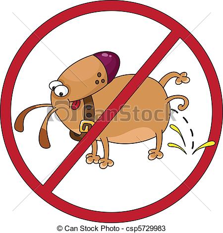 Vektor   Hund Halt   Stock Illustration Lizenzfreie Illustration