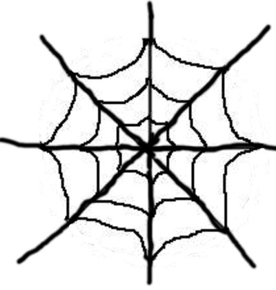 10 Spider Web Outline Free Cliparts That You Can Download To You