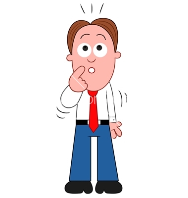 Confused Businessman Clipart Confused 3d People Man Person And