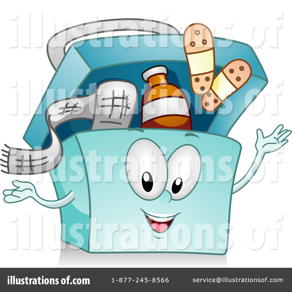First Aid Kit Clipart  1084070 By Bnp Design Studio   Royalty Free  Rf