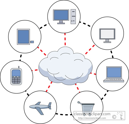 Internet   Cloud Computing Technology Crca   Classroom Clipart