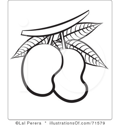 Mango Clipart Black And White   Clipart Panda   Free Clipart Images