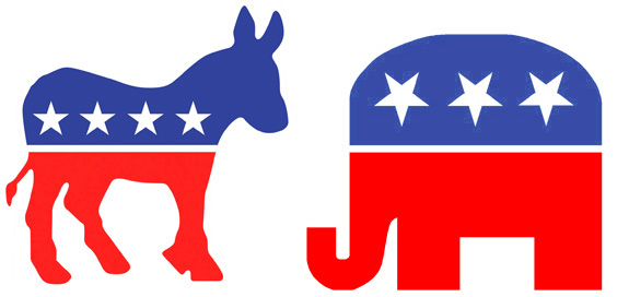 Partyelephantrepublicandr Stork Democratic Republican Logo Designs