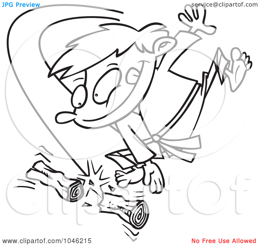 Royalty Free  Rf  Clip Art Illustration Of A Cartoon Black And White