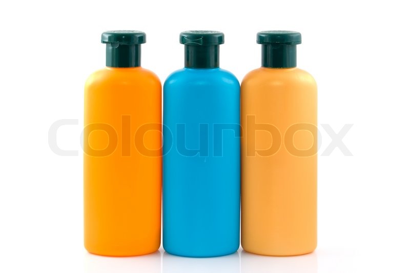 Shampoo And Conditioner Bottles Of Colourful Clipart