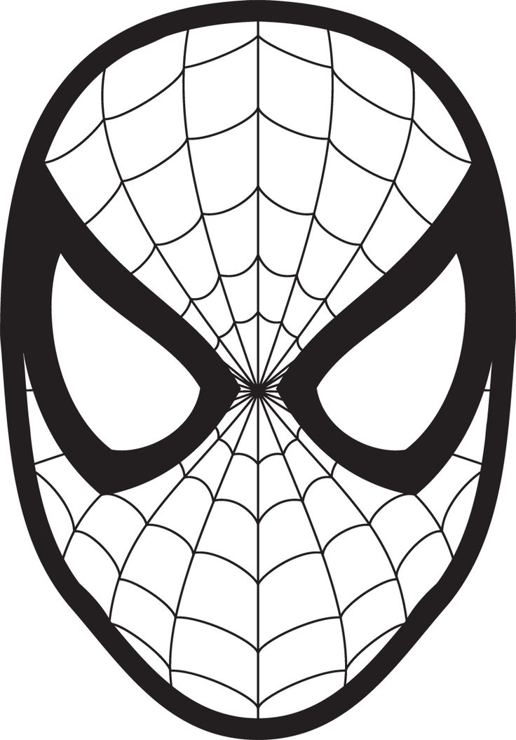 Spiderman Face Logo Spiderman Mask Clipart 23425wall Jpg   Fun Stuff
