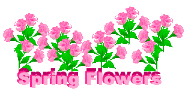Spring Clip Art   Spring Flowers Clip Art   Free Spring Flowers Clip    