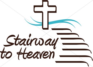 Stairway To Heaven   Inspirational Word Art