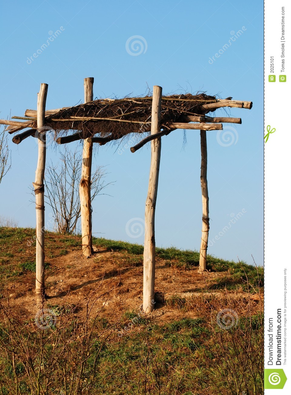 Wooden Shanty Stock Image   Image  2025101