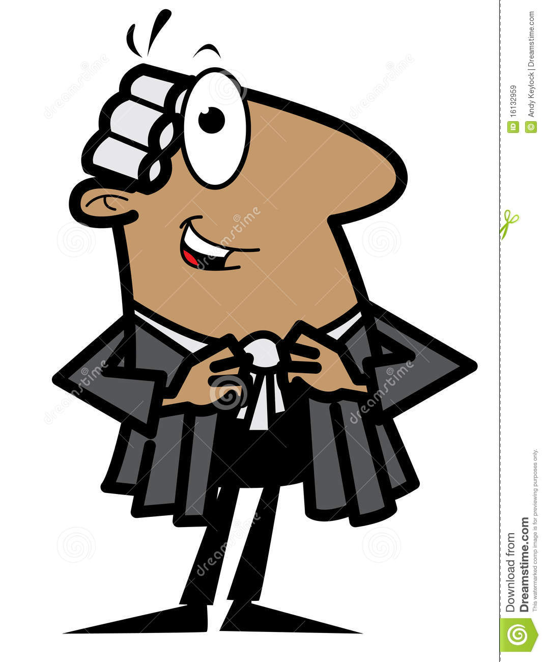 Cartoon Lawyer Royalty Free Stock Images   Image  16132959