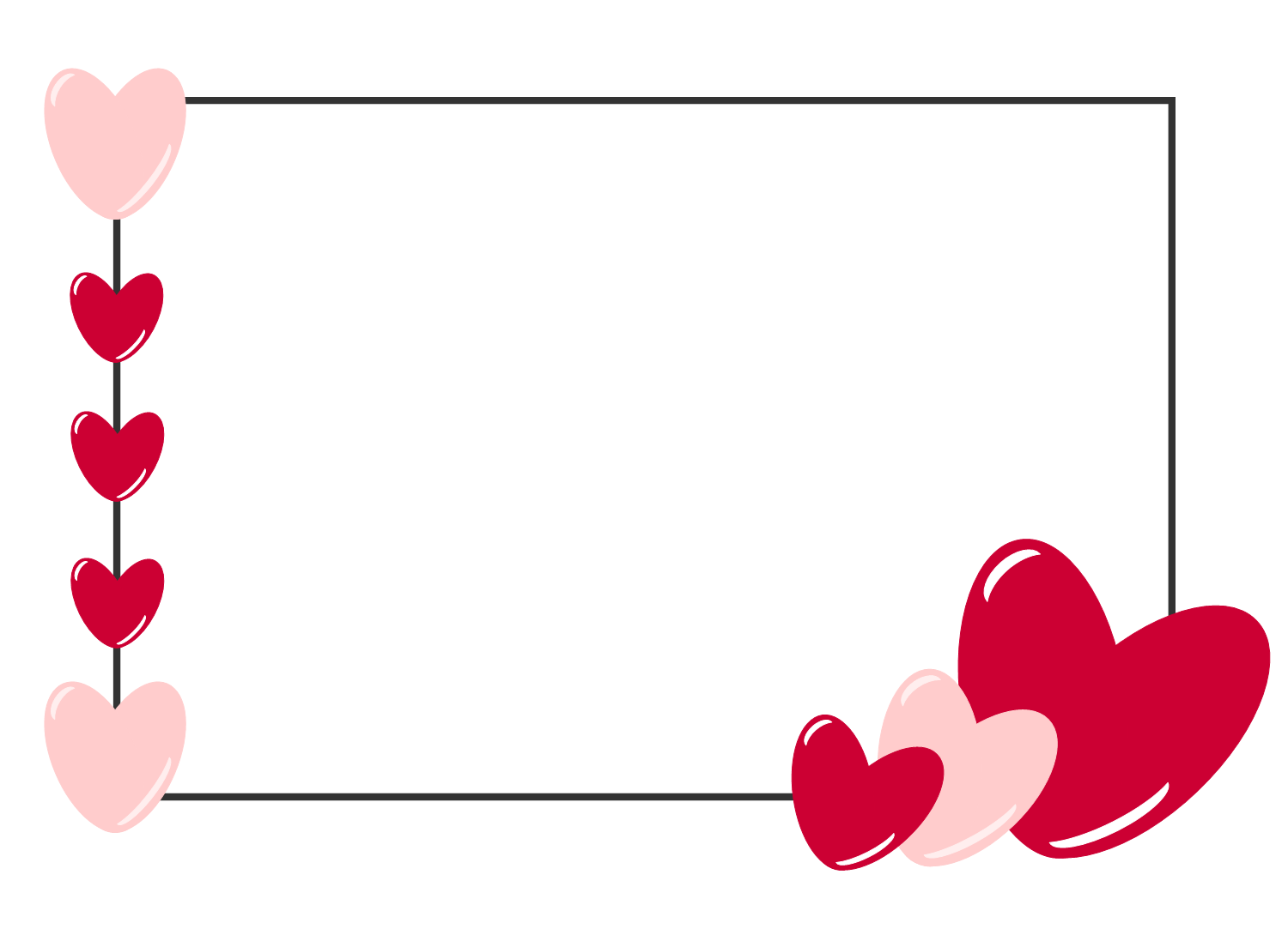 Free Clipart N Images  Free Valentine Card Template