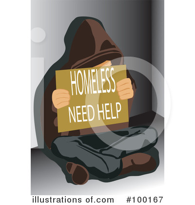 Homeless Clipart  100167 By Mayawizard101   Royalty Free  Rf  Stock