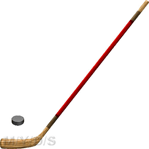 Ice Hockey Sticks   Pucks Clipart Picture   Large