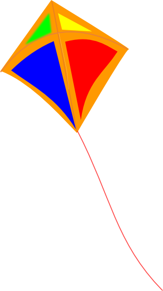 Kites Clip Art At Clker Com   Vector Clip Art Online Royalty Free    