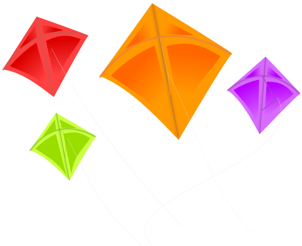 Kites Clip Art At Clker Com   Vector Clip Art Online Royalty Free