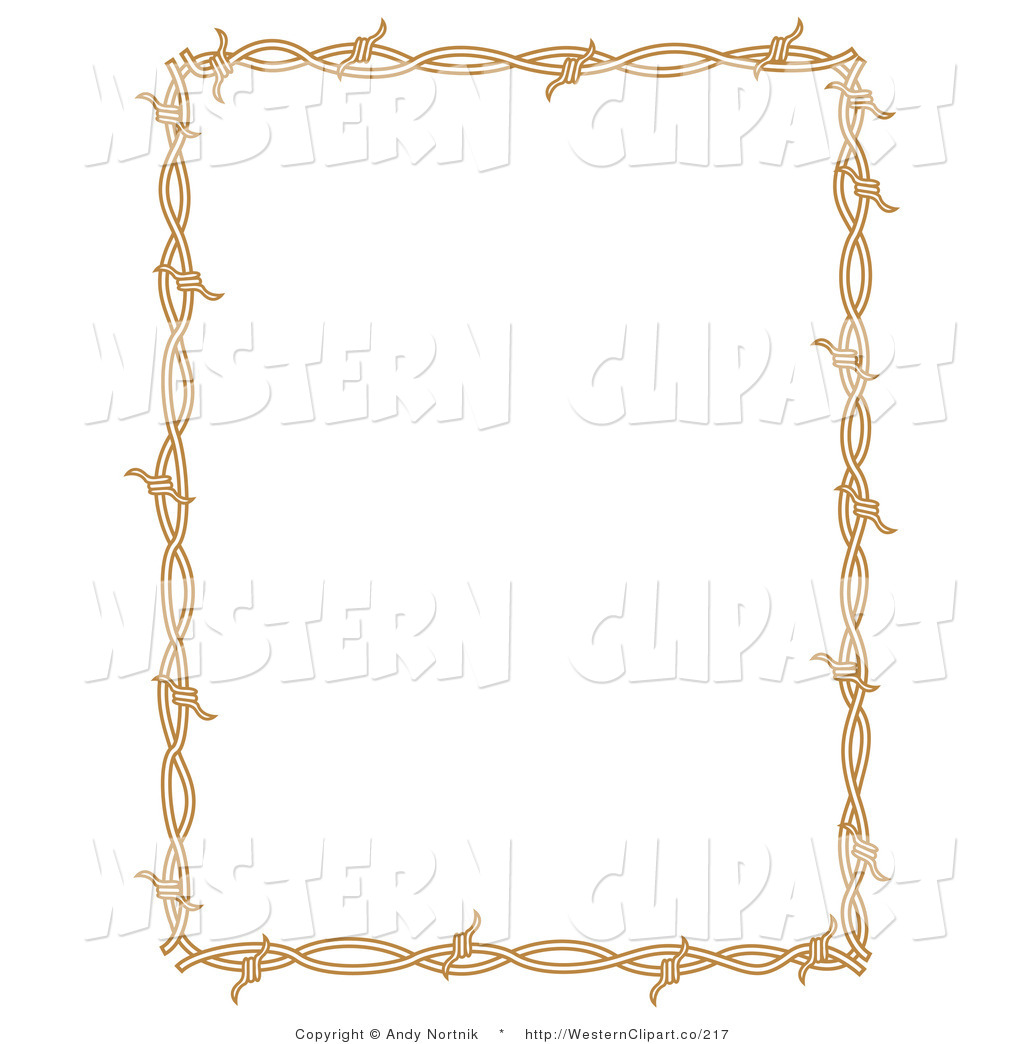 Larger Preview  Vector Western Clip Art Of A Brown Rectangle Border